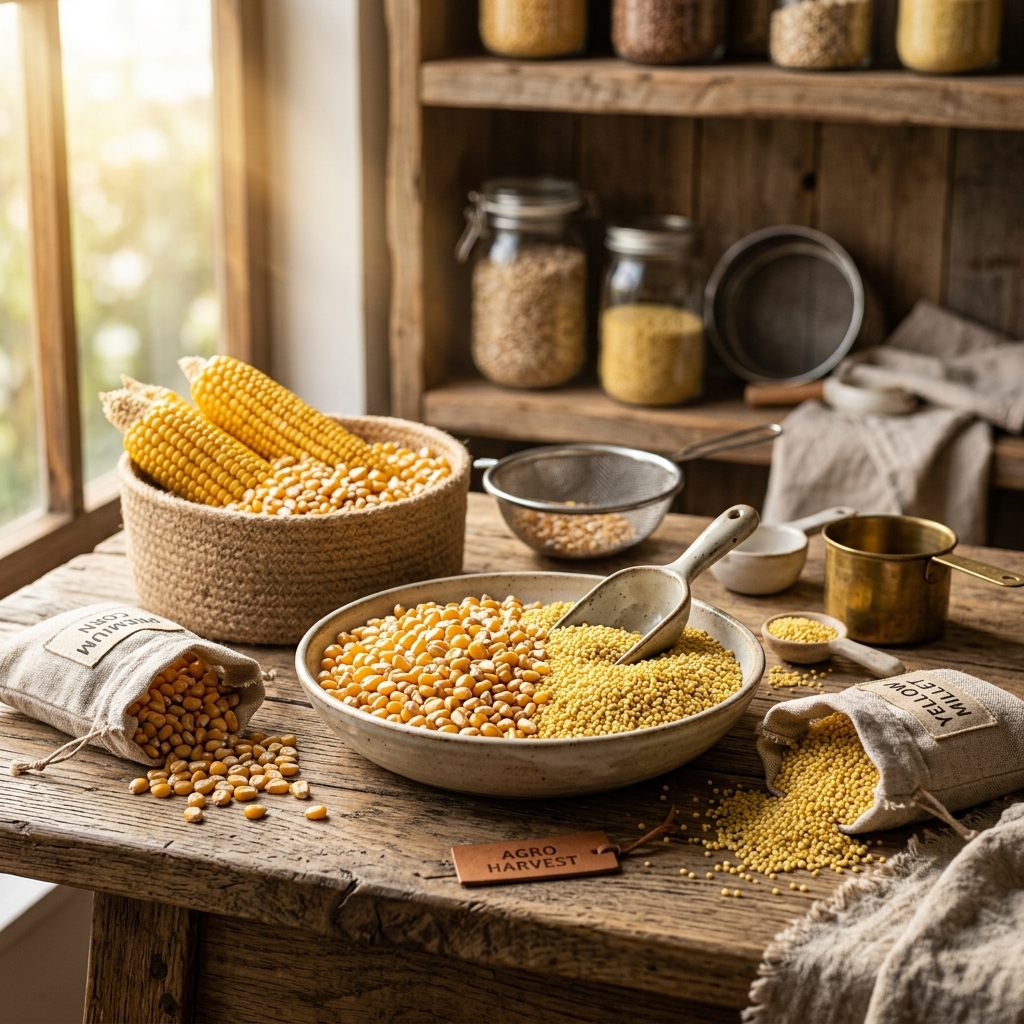 Grains and rice exports